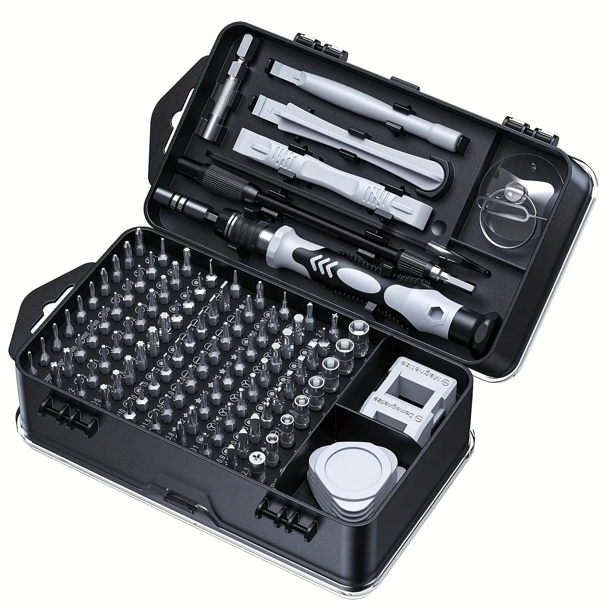 115 in 1 Precision Screwdriver Set with Magnetic Professional Repair Tool Kit Hard Case OEM Support for iPhone PC Watch Eyeglass image 2