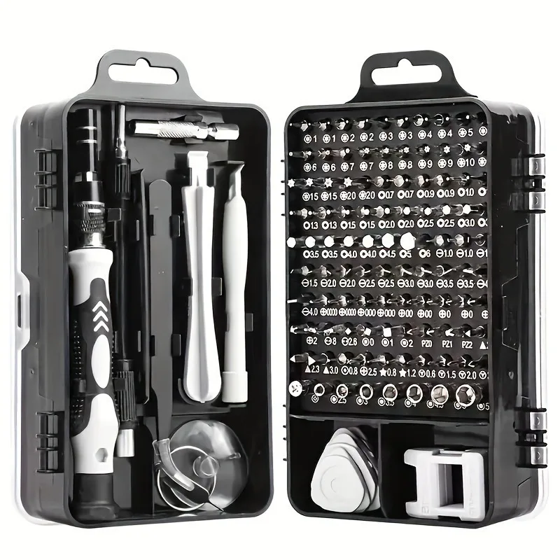 115 in 1 Precision Screwdriver Set with Magnetic Professional Repair Tool Kit Hard Case OEM Support for iPhone PC Watch Eyeglass image 7