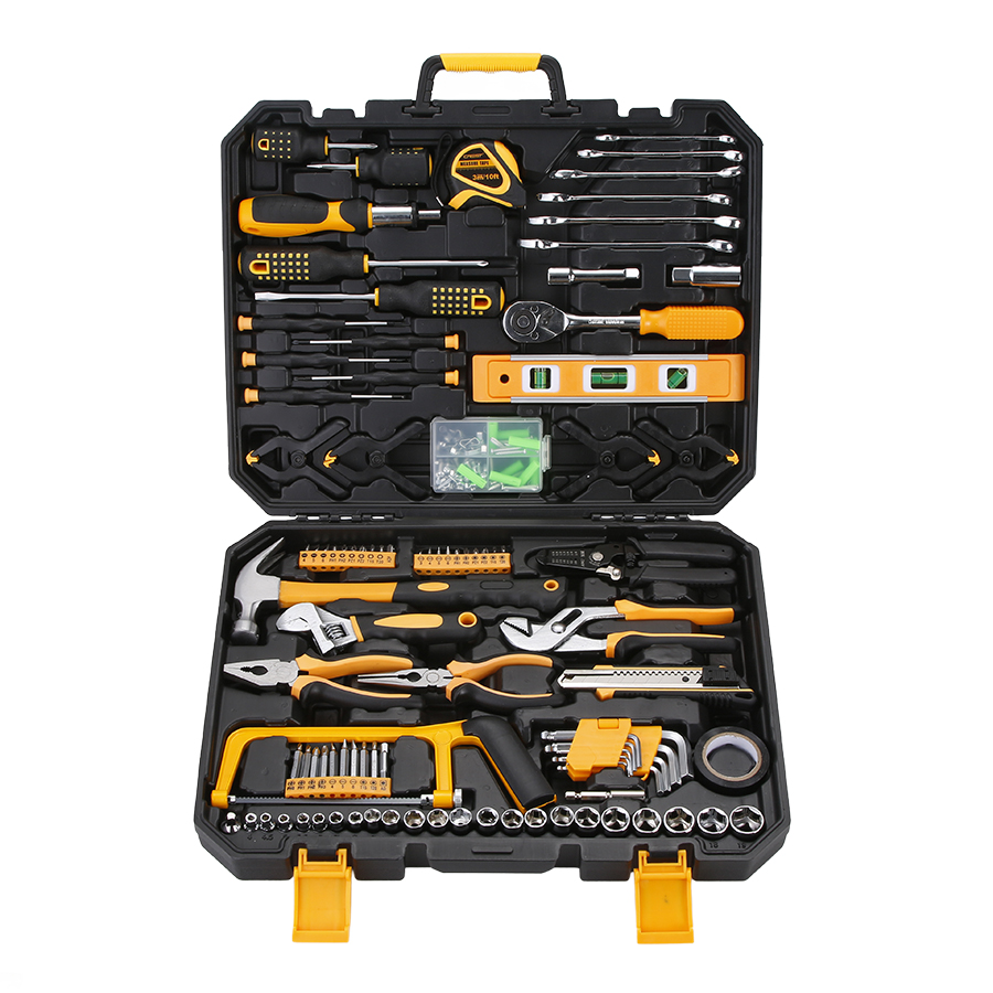 168 Pcs OEM Manufacturer Wholesale  Combination Tools Kits Multi Function Hand Tools High Carbon Steel Box in Hard Case image 5