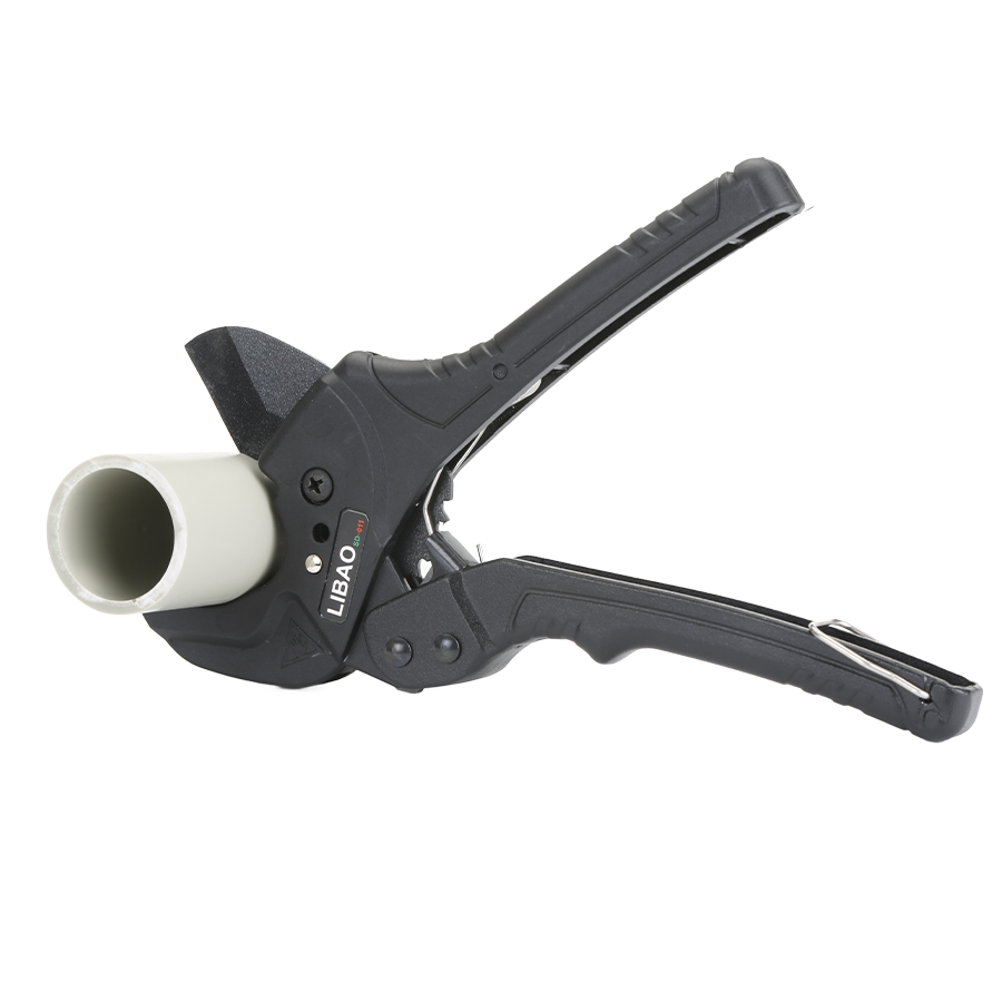 STARLINE STL-RPC011 Bates Ratcheting Clamp-On Pipe Cutter with 1-1/4" Capacity for PVC & PEX Pipes DIY & Industrial Grade