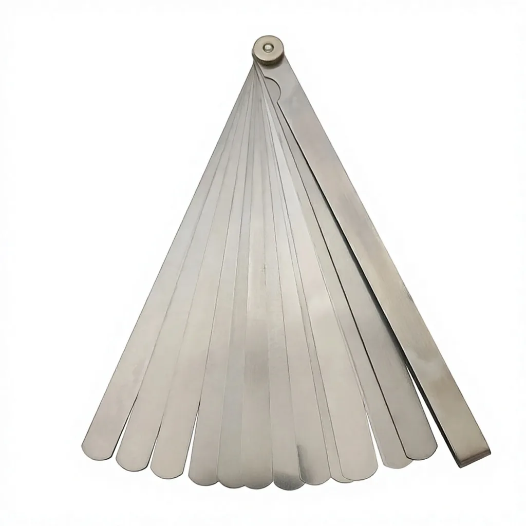 17pcs DIY OEM ODM Stainless Steel Feeler Gauge Set Length 100-300mm Thickness 0.02-1.0mm 3-Year Warranty image 2