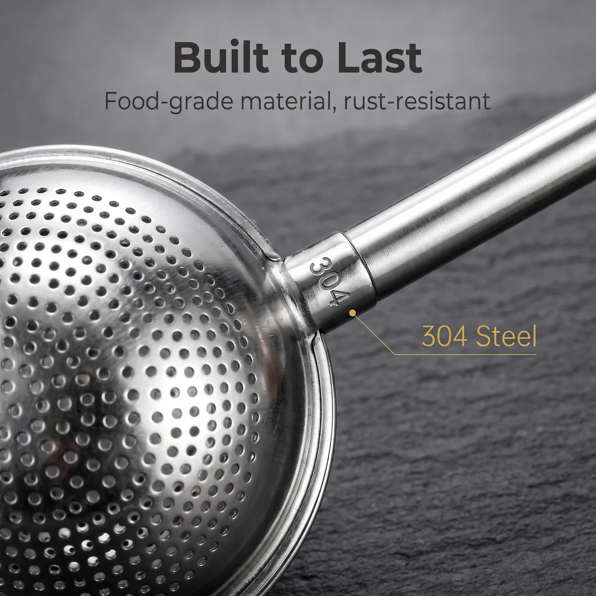 304 Stainless Steel Modern Minimalist Telescopic Press-Style Tea Strainer Flavor Enhancer image 7