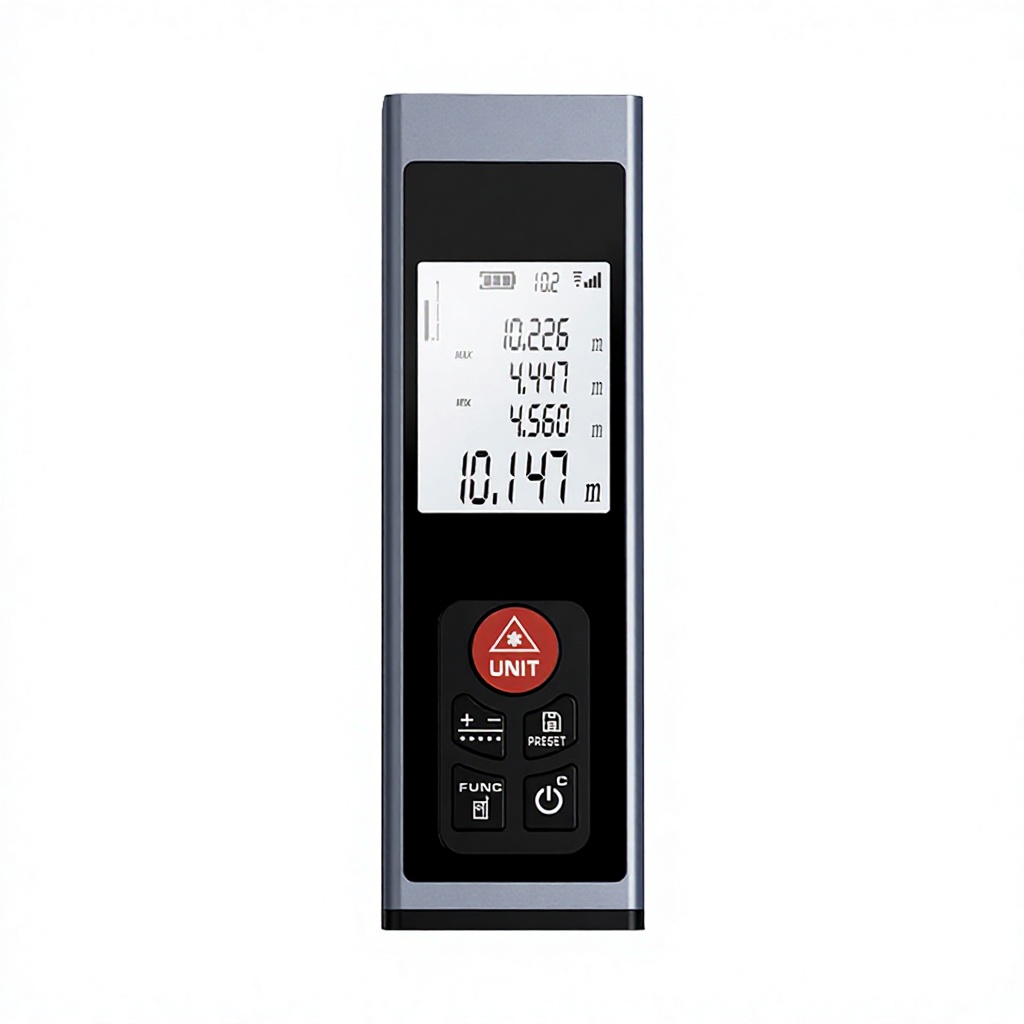 60m Handheld Laser Distance Meter LCD Rangefinder Infrared Measuring Tool for Construction Survey Indoor Renovation image 3