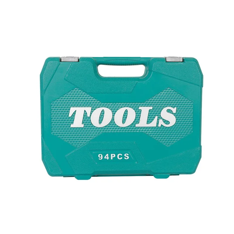 94-Piece Heavy Duty Hand Tools Ratchet Wrench Set Sockets Extensions Hex Keys (High Carbon Steel) for Industrial Machinery image 6