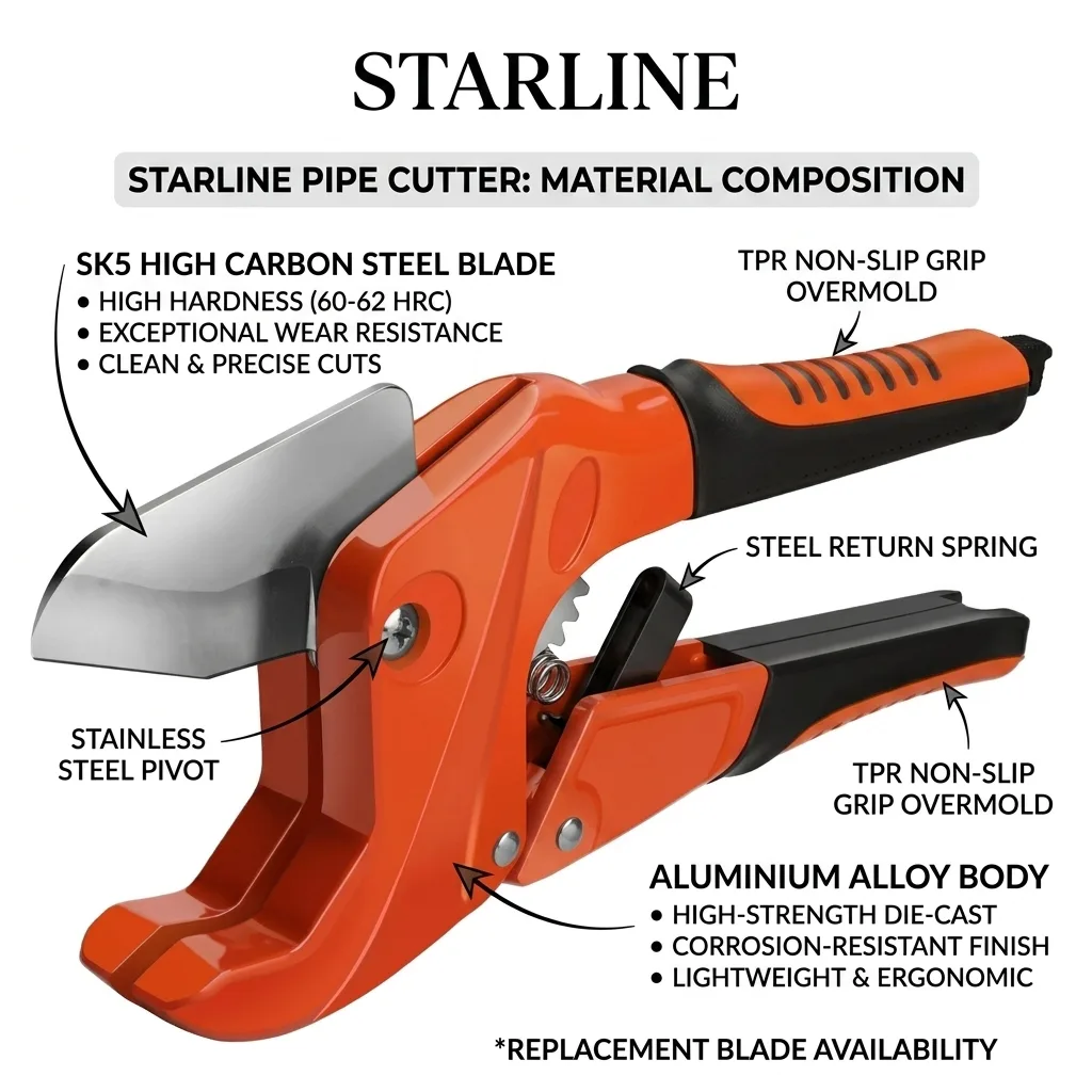 Pipe Cutter Hoses Pipes 64mm 3.0mm Stainless Steel Cutting image 4