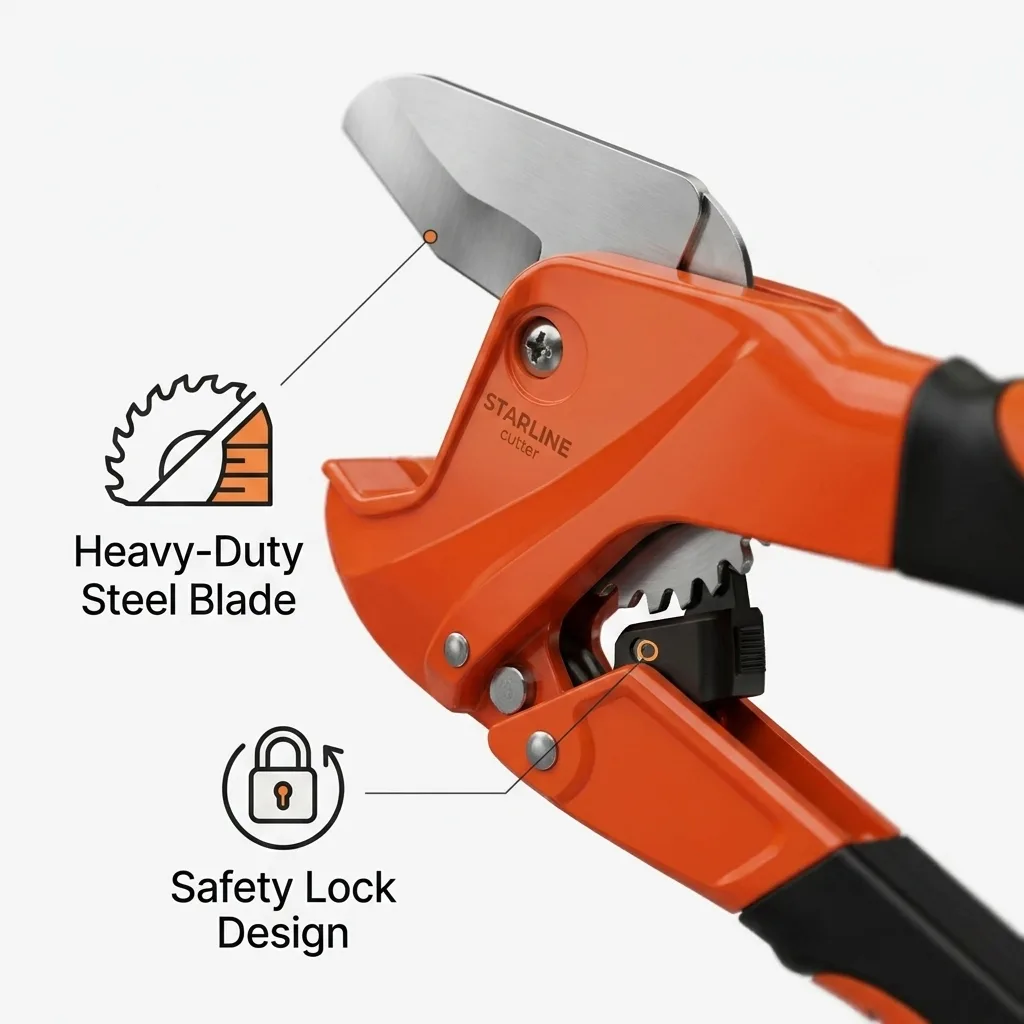 Pipe Cutter Hoses Pipes 64mm 3.0mm Stainless Steel Cutting image 5