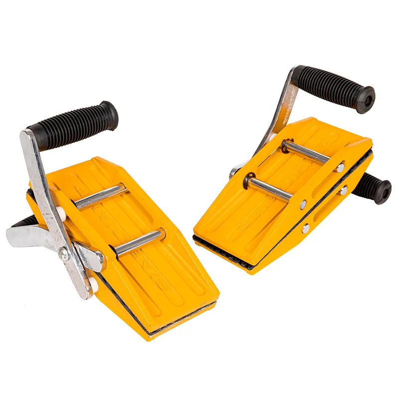 Aluminum Alloy Glass-handling Clamp with Dual Handles Double for for Stone and Marble Board Lifting Carrier image 2