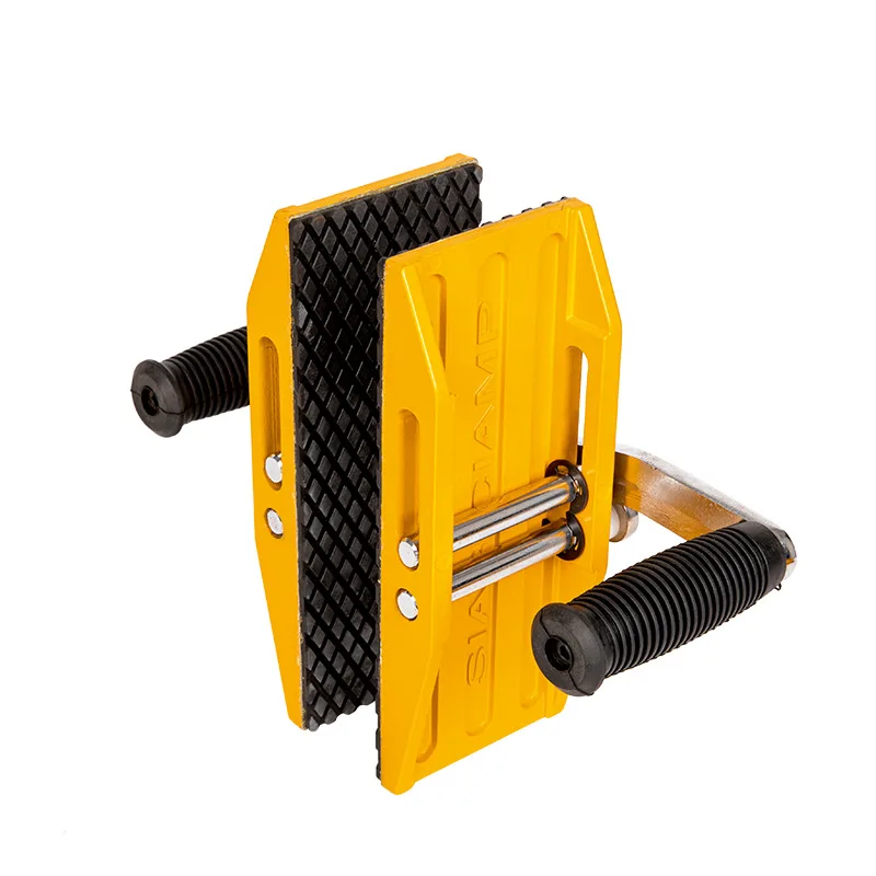 Aluminum Alloy Glass-handling Clamp with Dual Handles Double for for Stone and Marble Board Lifting Carrier image 3