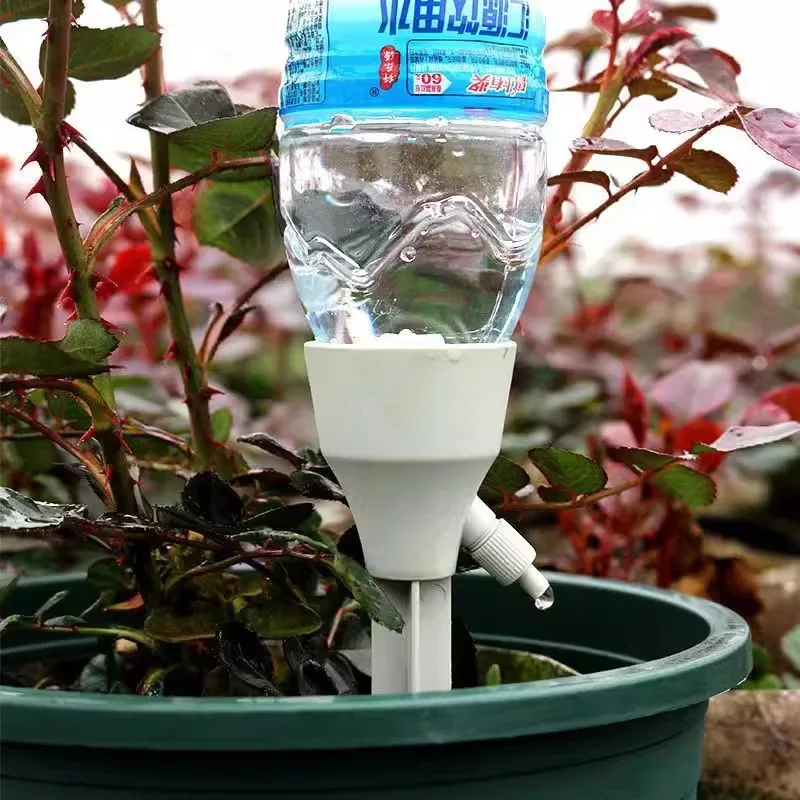 Automatic Drip Irrigation System for Flowers Lazy Person's Must-Have Household Timed Watering Device with PVC Material image 3