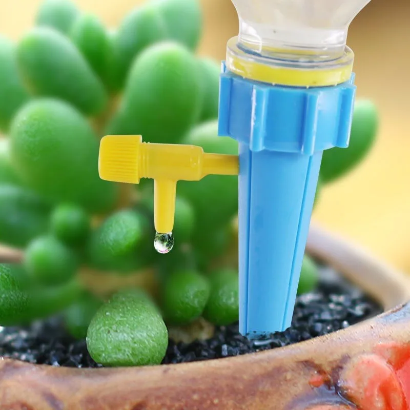 Automatic Drip Irrigation System STL-SG2114 PP Material Green/Black Flower Pots for Succulents Plants Home Gardening image 3