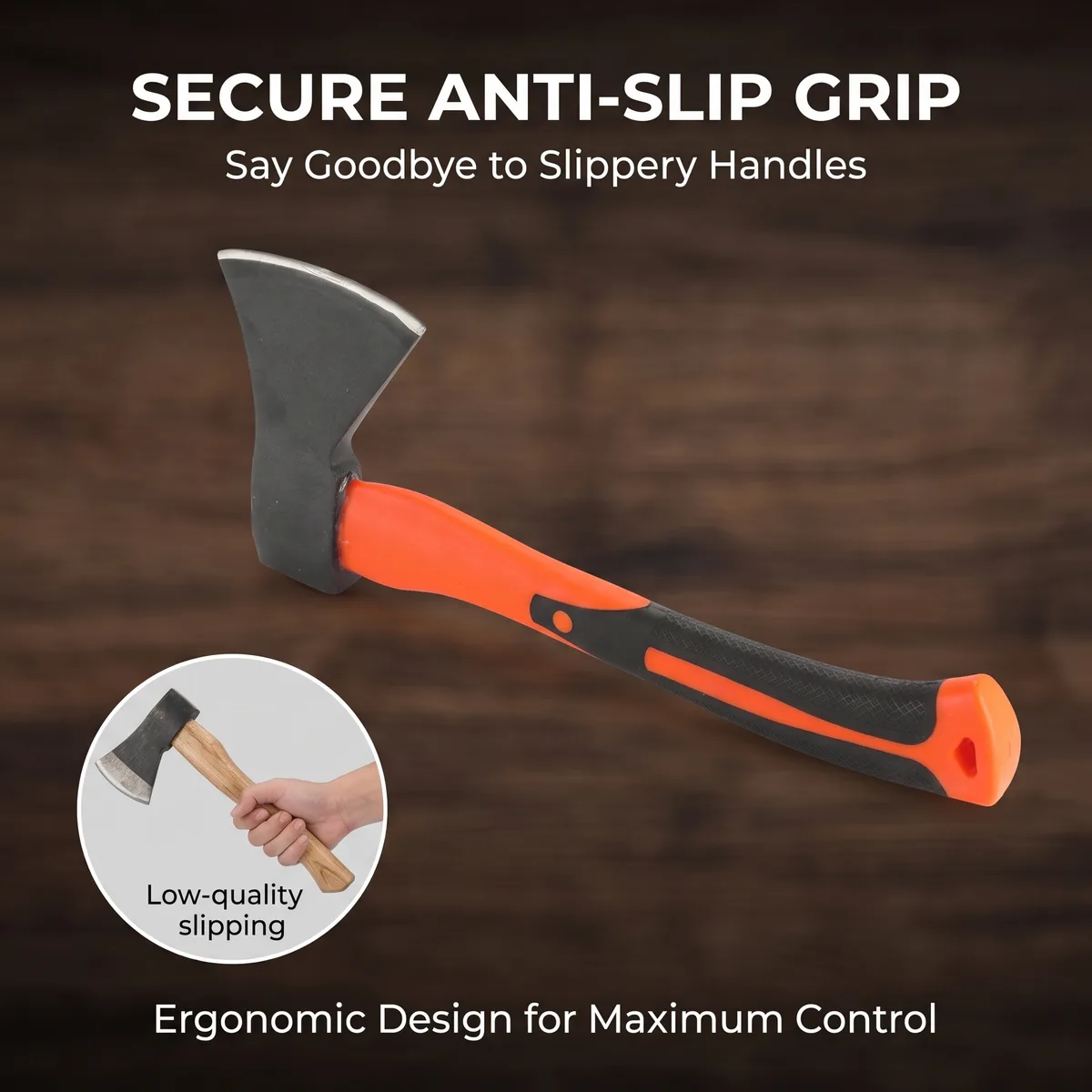 Best Seller Double Blade Axe with Plastic Handle Industrial Grade High Carbon Steel Blade for Cutting image 6