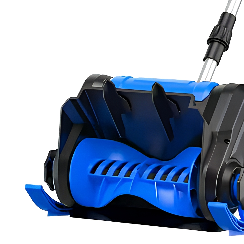 BORNRIN Cordless Brushless Snow Blower 21V 4.0Ah Battery 120mph Max Air Speed for Garden Courtyard & Street image 4