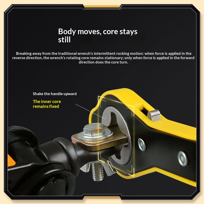 Car-mounted 0kg Labor-saving Hand-operated Tire Changing Tool Set for Small Cars Ratchet Jack Accessories Plastic Model 1818 image 4