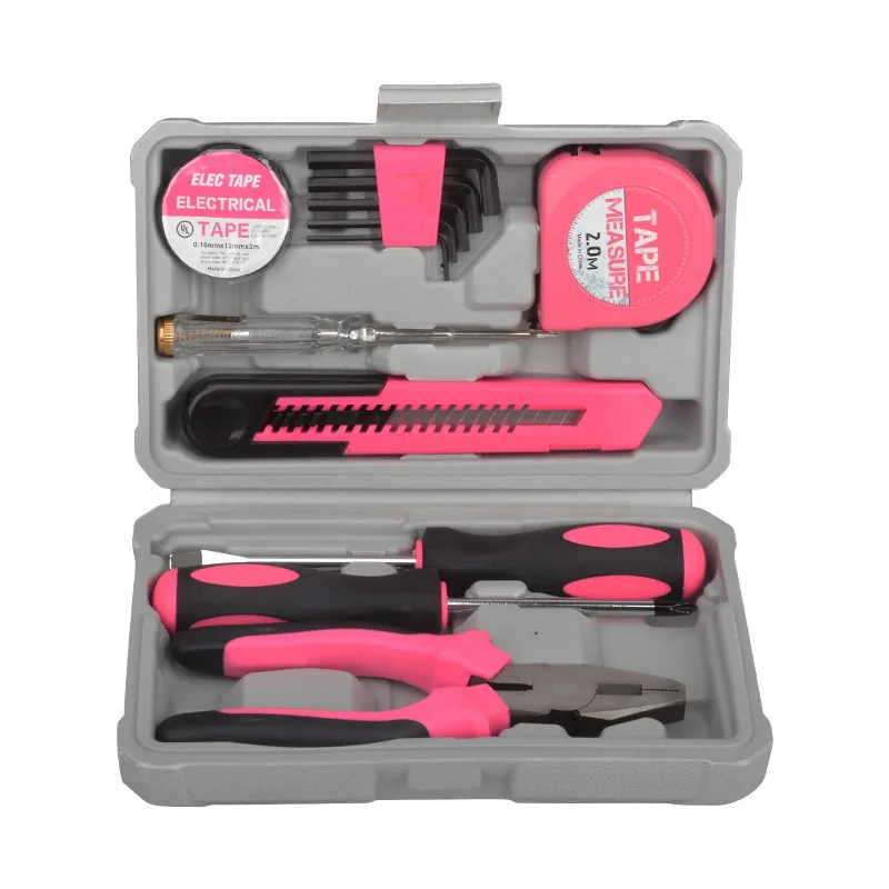 Carefully Selected Cross-border Bestseller Multi-functional Manual Tool Set Home Toolbox Kit Car Repair Tools Hard Case OEM image 2