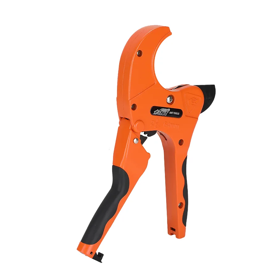 Clamp-On Pipe Cutter Aluminum Alloy Handle Body Powder Coating 65Mn Coated Blade HRC 55 Hardness for Home image 4