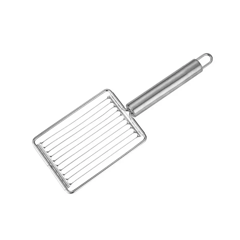 Cross-border Hand Manual Stainless Steel Multi-function Slicer Fruit Cutter for Ham Luncheon Meat & Tomato image 2
