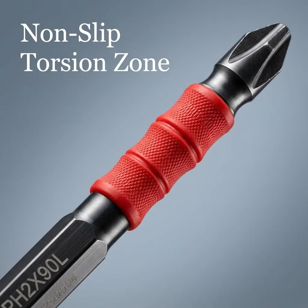 Cross-border Ready Stock China 60mm 3mm Shank 150mm Total Length Bit Extension Rod Hex Shank Strong-magnet air image 6