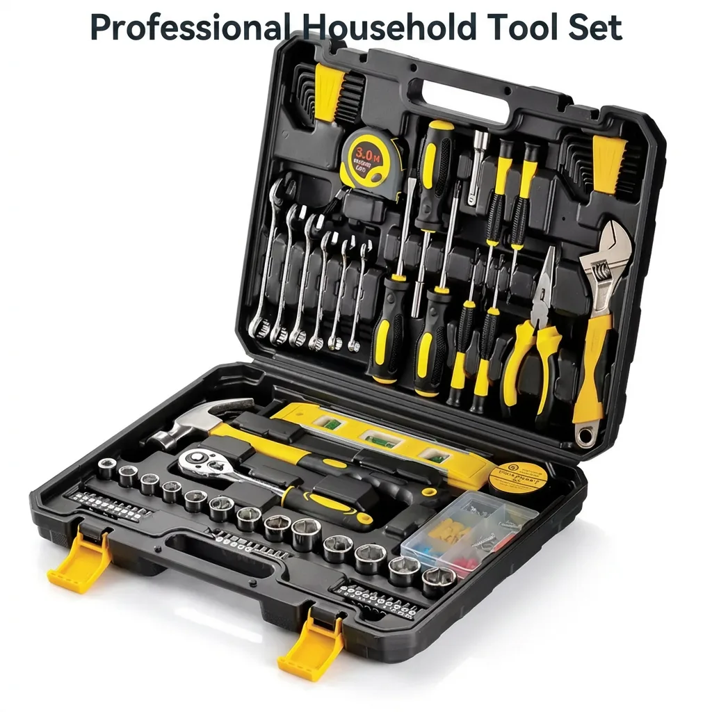 Custom Logo OEM High Quality Household Tool Set with 1 Year Warranty image 3