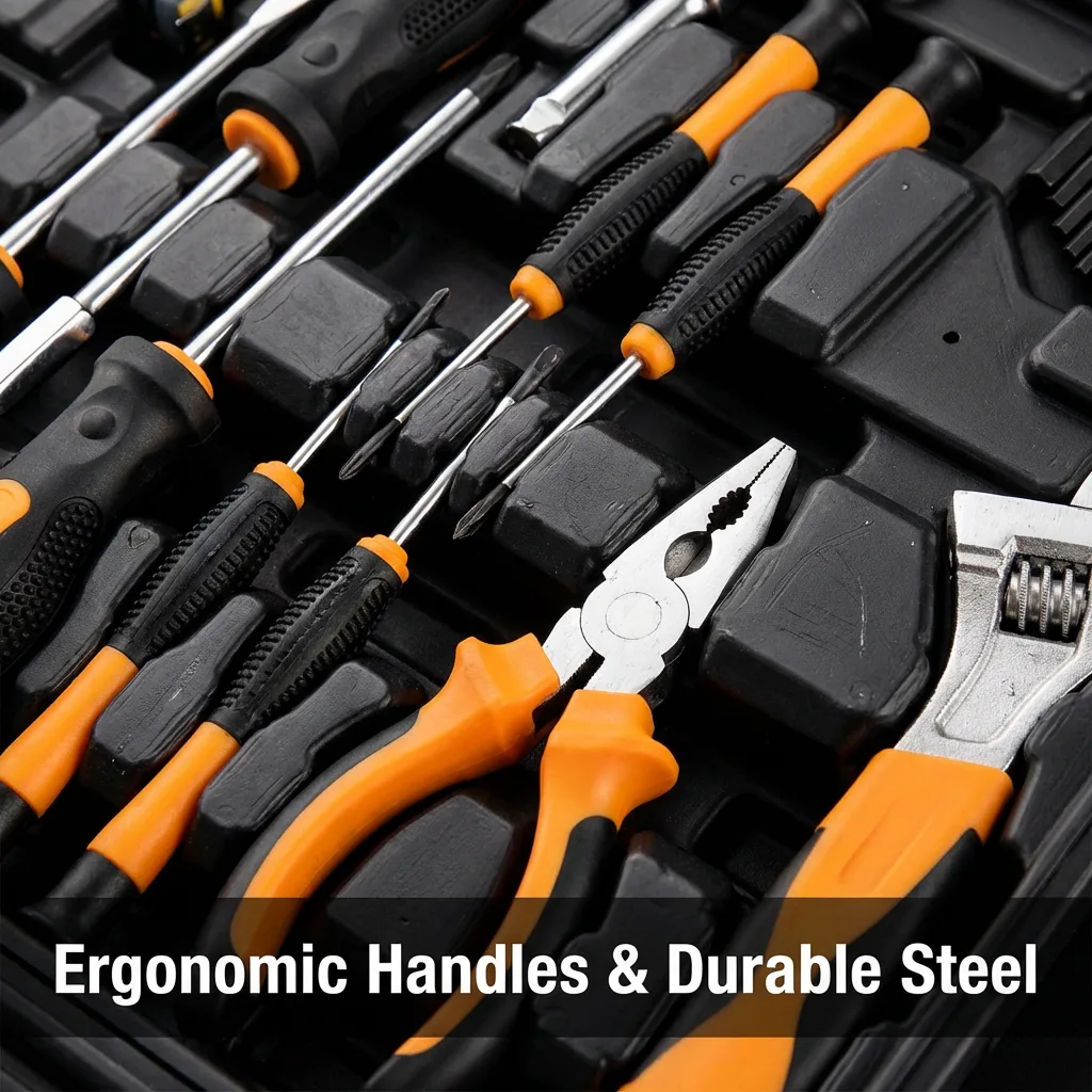Custom Logo OEM High Quality Household Tool Set with 1 Year Warranty image 7
