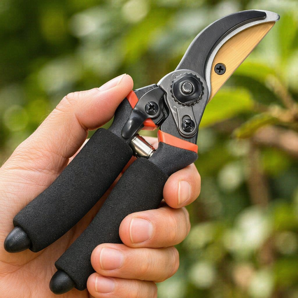Customizable Industrial-Grade Carbon Steel Manual TST Brand Green Plastic Handle 1 Year Warranty Right-Handed Garden Pruning image 4