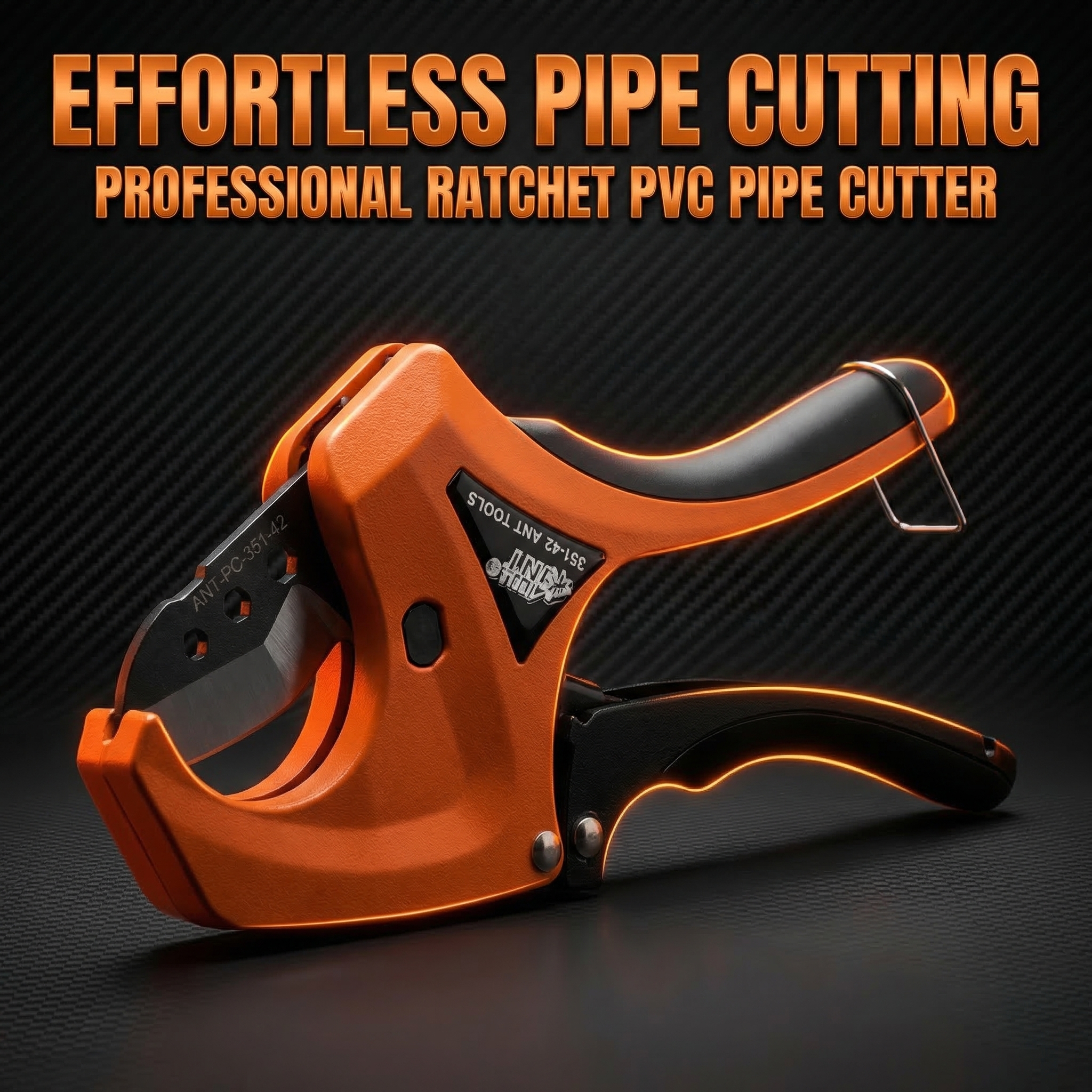 Die Cast Aluminum Pipe Cutter with 65Mn HRC55 Blade Quick Change Design Precise Smooth Cutting for Copper and Plastic Pipes image 2