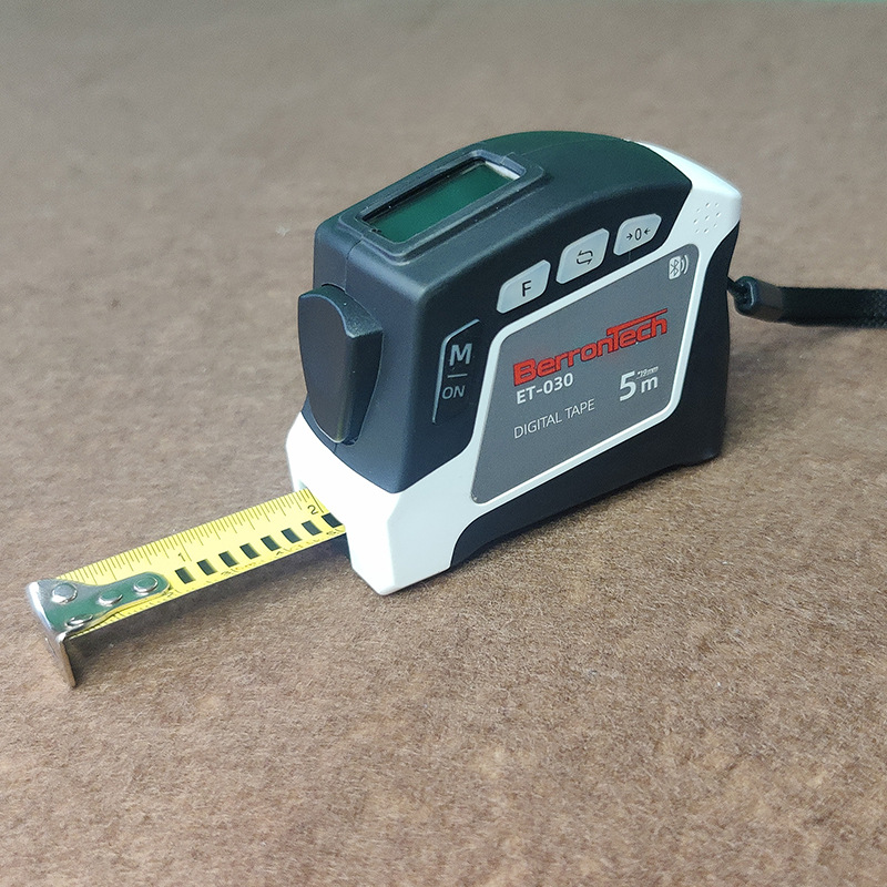 Digital Display 5M Metric Tape Measure Bluetooth Connectivity USB Rechargeable Self-Winding Measuring Tool image 3