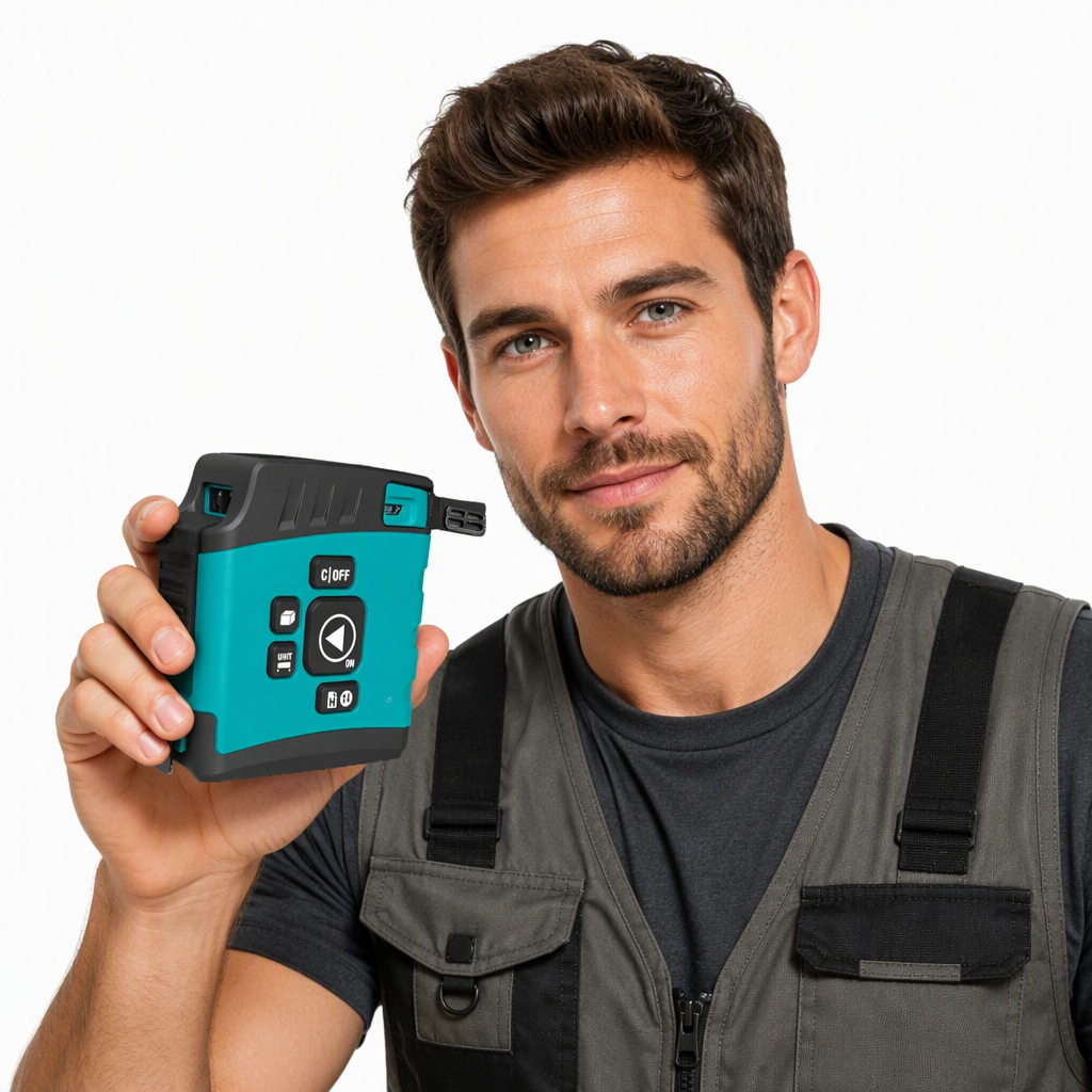 Digital Laser Tape Measure 5 m Infrared Rangefinder Display Electronic Measuring Tool for Construction Renovation image 4