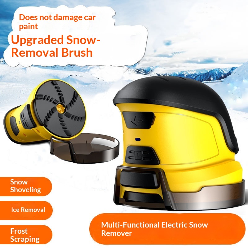 Direct-from-manufacturer Electric Snow Scraper Car Window Ice Remover Non-scratch Rechargeable Snow Removal Tool image 4