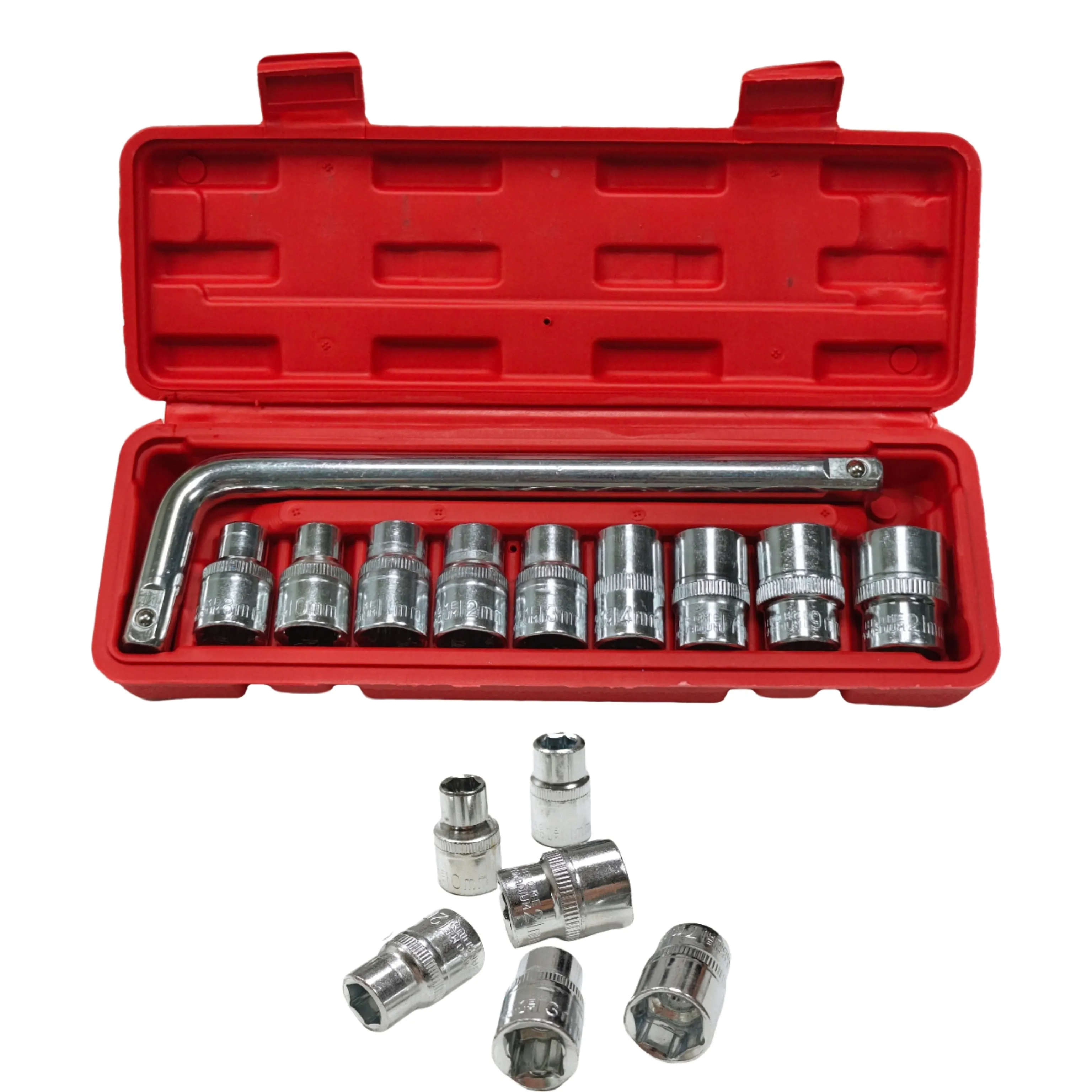 Socket Wrench Set Extension Sockets 12 1/2" Bar