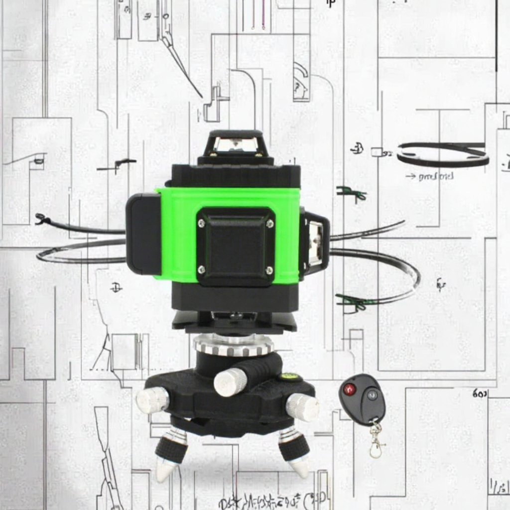 Factory Industrial Grade High Power Accuracy 8 Green Cross Lines Laser Levels 360 Tool OEM Quality image 3