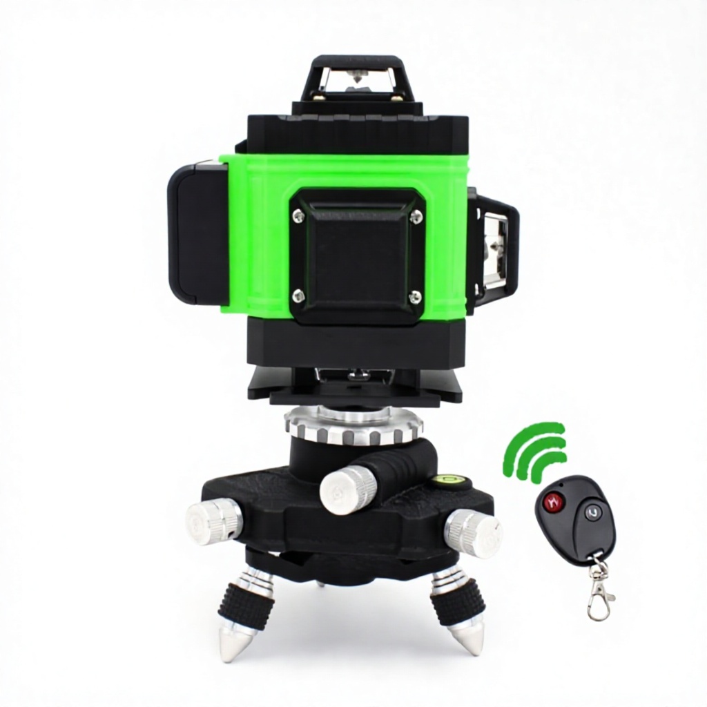 Factory Industrial Grade High Power Accuracy 8 Green Cross Lines Laser Levels 360 Tool OEM Quality image 4