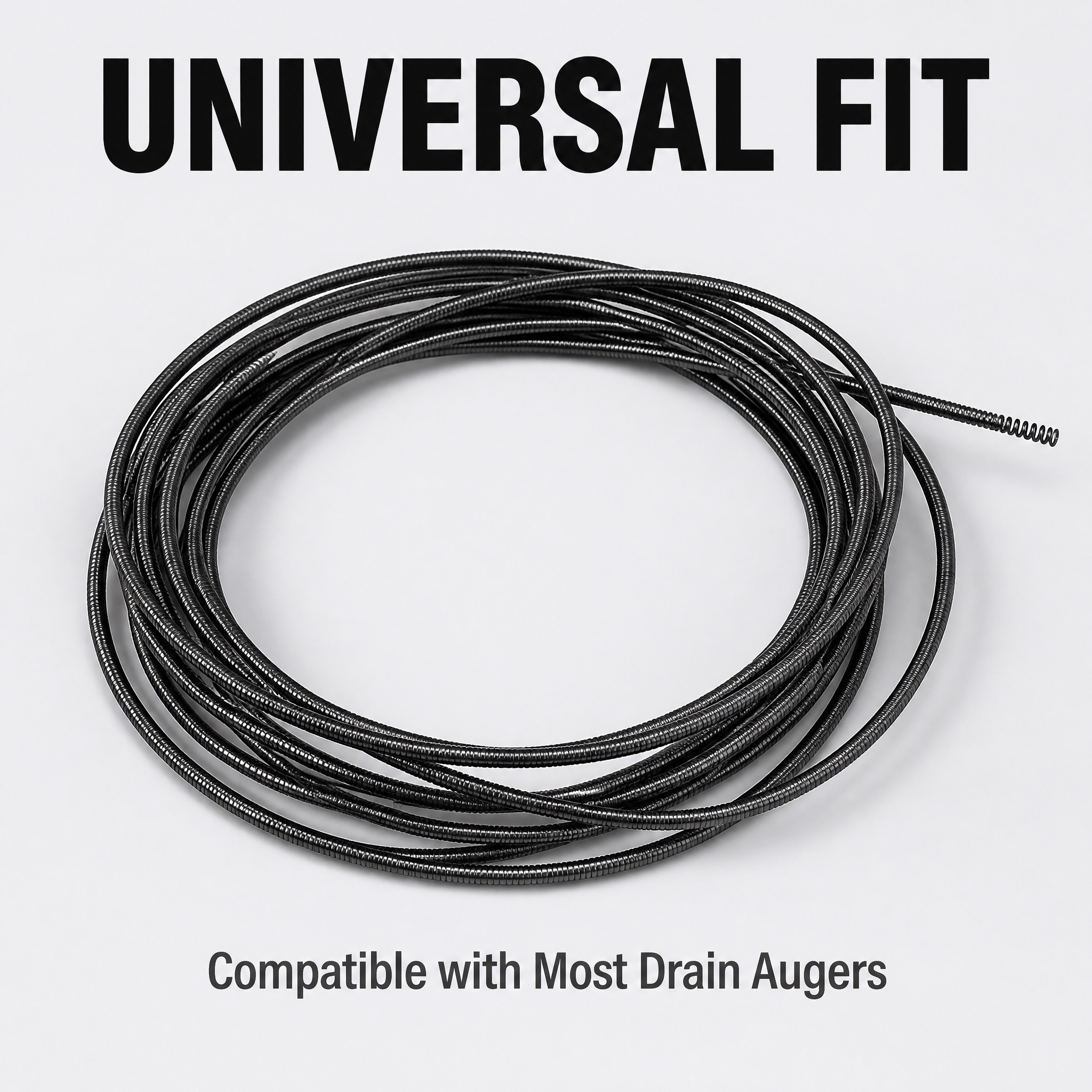 Factory Supply 7 Meters 72B Carbon Steel Drain Cleaner Spring Universal Replacement Cable Electric Pipe Dredge Machine Model image 3