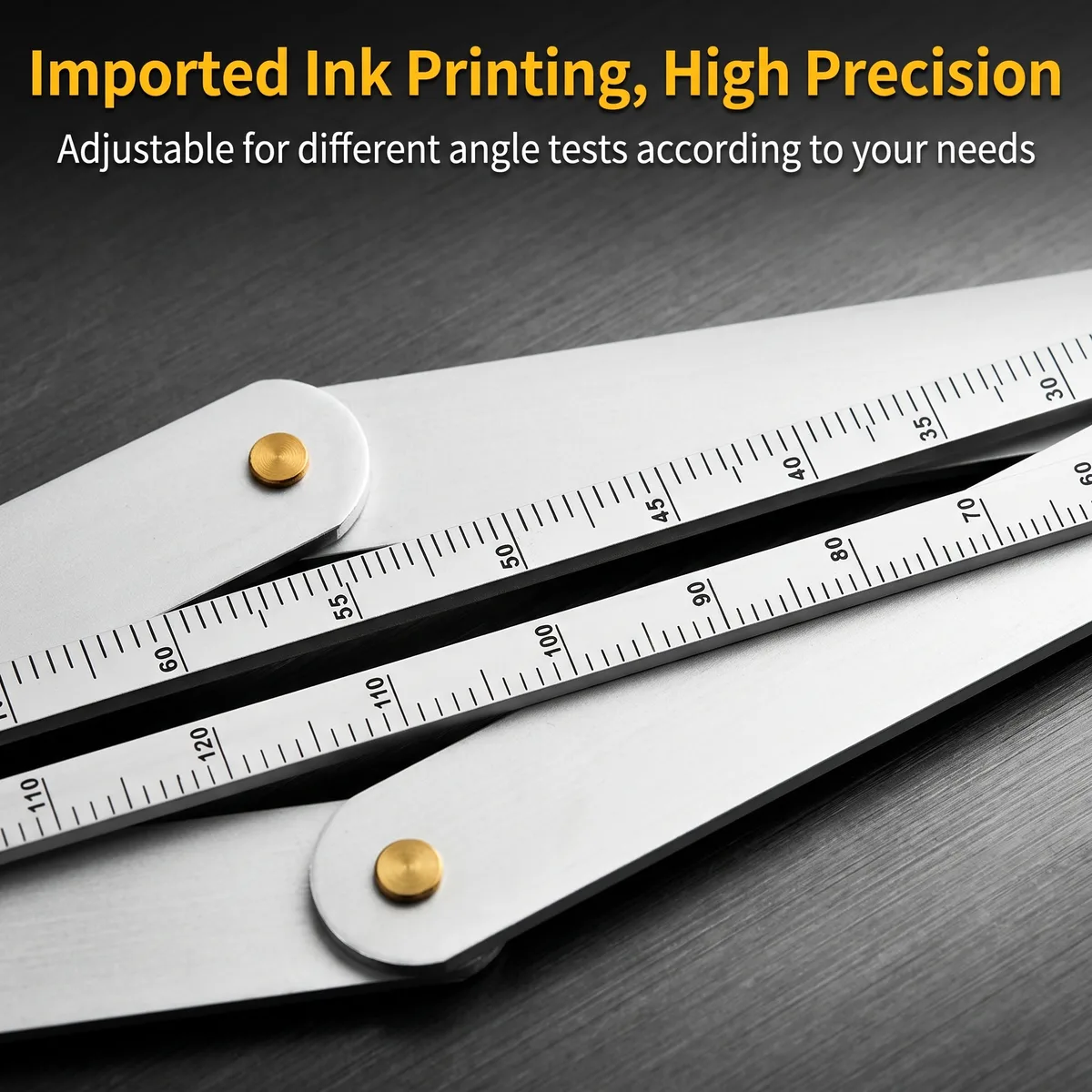 Factory Wholesale Diagonal square Ceiling Angle Ruler Edge-trimming Bevel Gauge Carpenters Internal-external Corner Ruler image 5