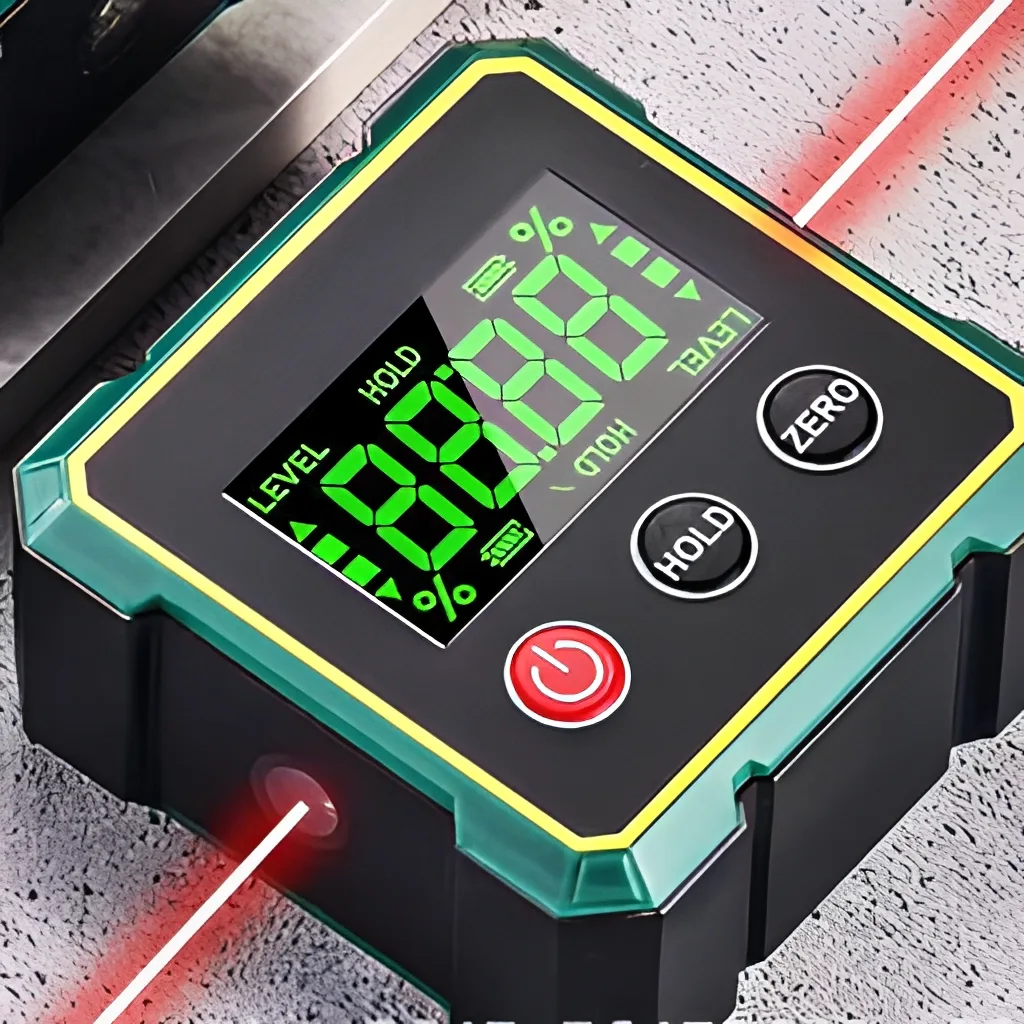 Factory Wholesale Electronic Digital Inclinometer Magnetic-suction Angle Meter 360-degree Level Made in China image 7