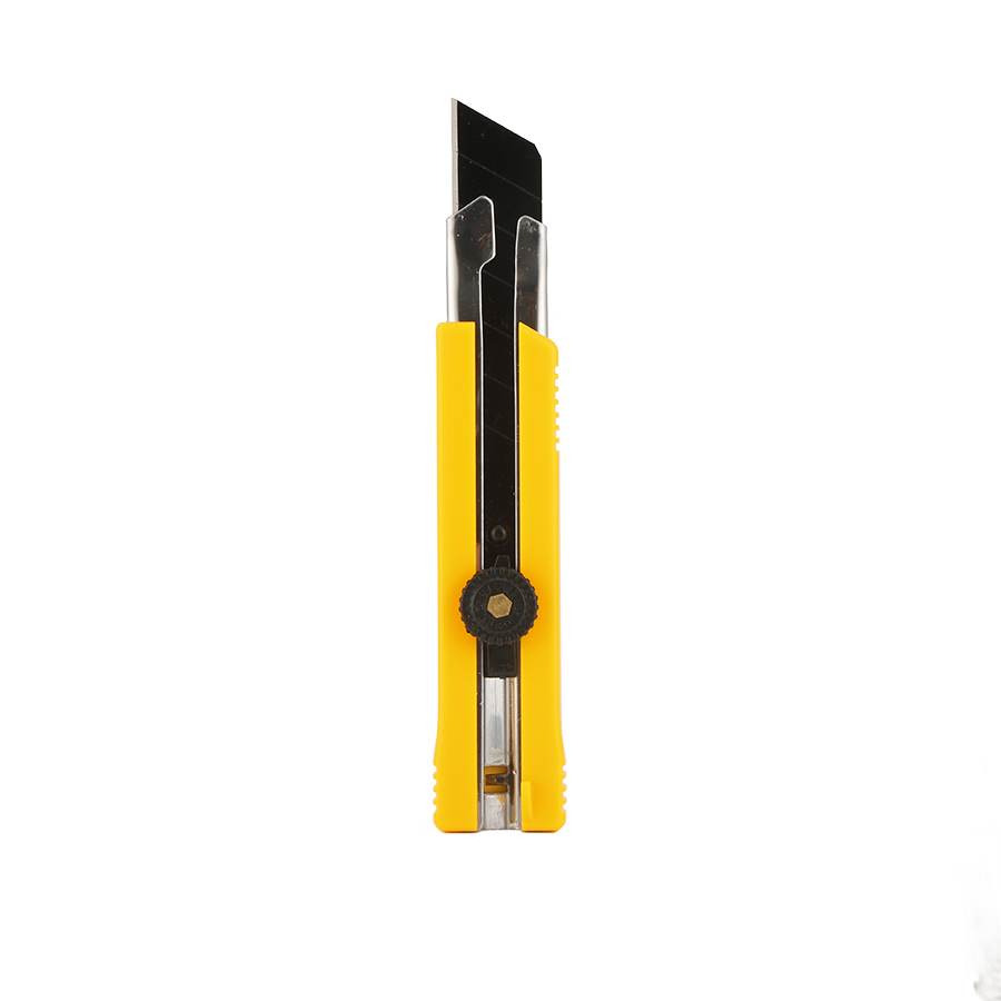 Foldable Industrial Grade Stainless Steel Utility Knife with Plastic Handle 5 Blades OEM Customizable image 6