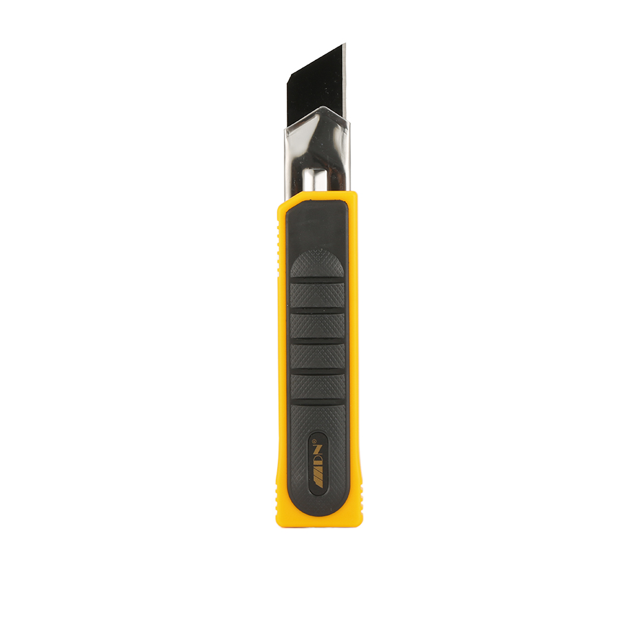 Foldable Industrial Grade Stainless Steel Utility Knife with Plastic Handle 5 Blades OEM Customizable
