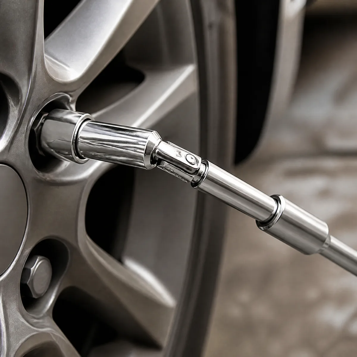 Folding Cross Wrench Labor-Saving Disassembly Tire Wrench Extended Multi-Function Emergency Maintenance Tire Change Tool Alloy image 6