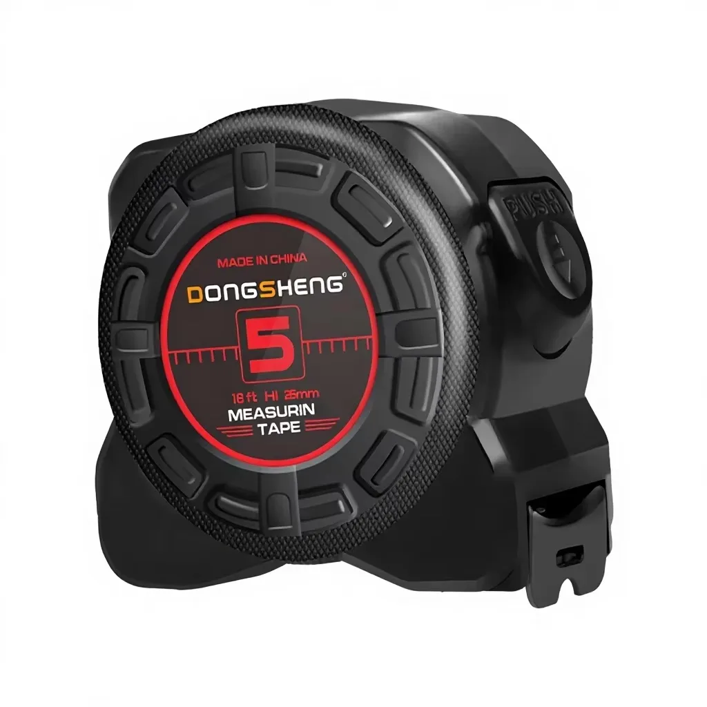 Genuine Dongsheng Self-Winding Tape Measure-Fluorescent Technologically Advanced Extra-Thick Abrasion-Resistant 5m/7.5m/10m Tape image 2