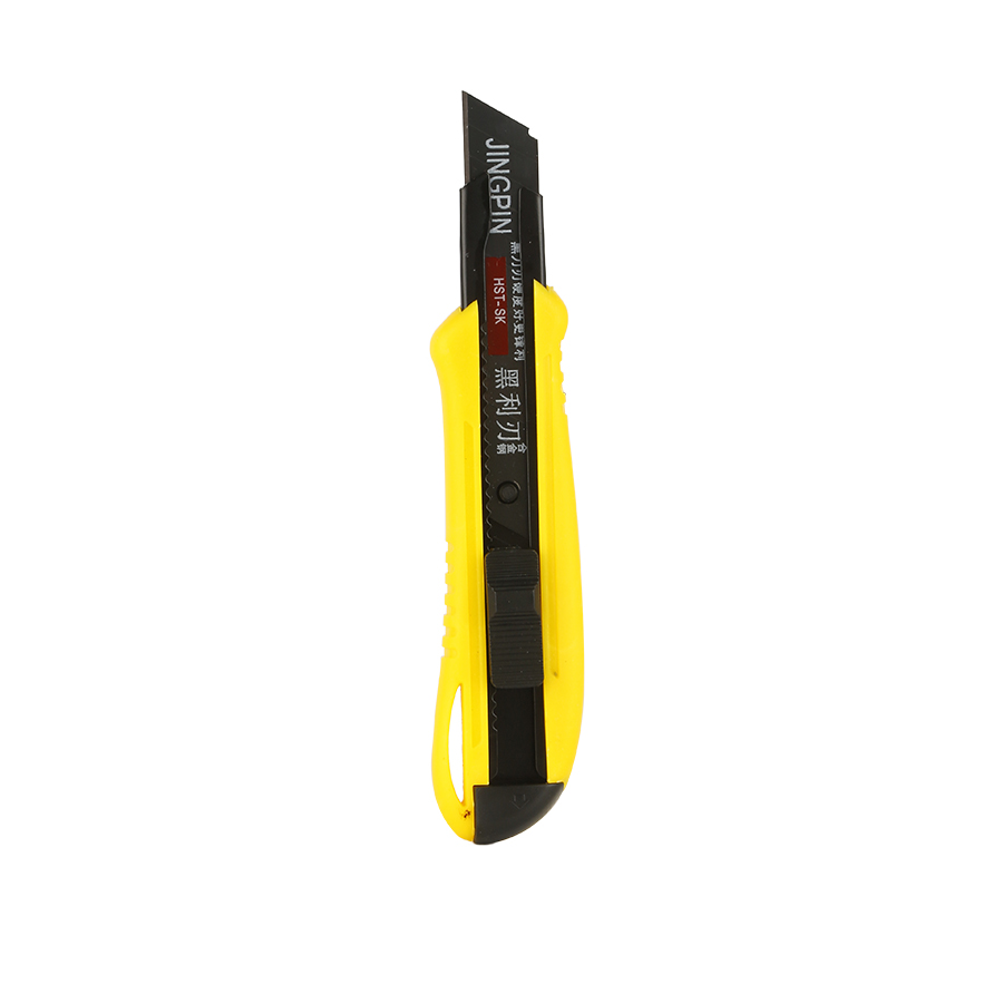 Handmade Foldable DIY Industrial Stainless Steel Straight Edge Bowie Knife Slide Open Blade Change Plastic Handle OEM
