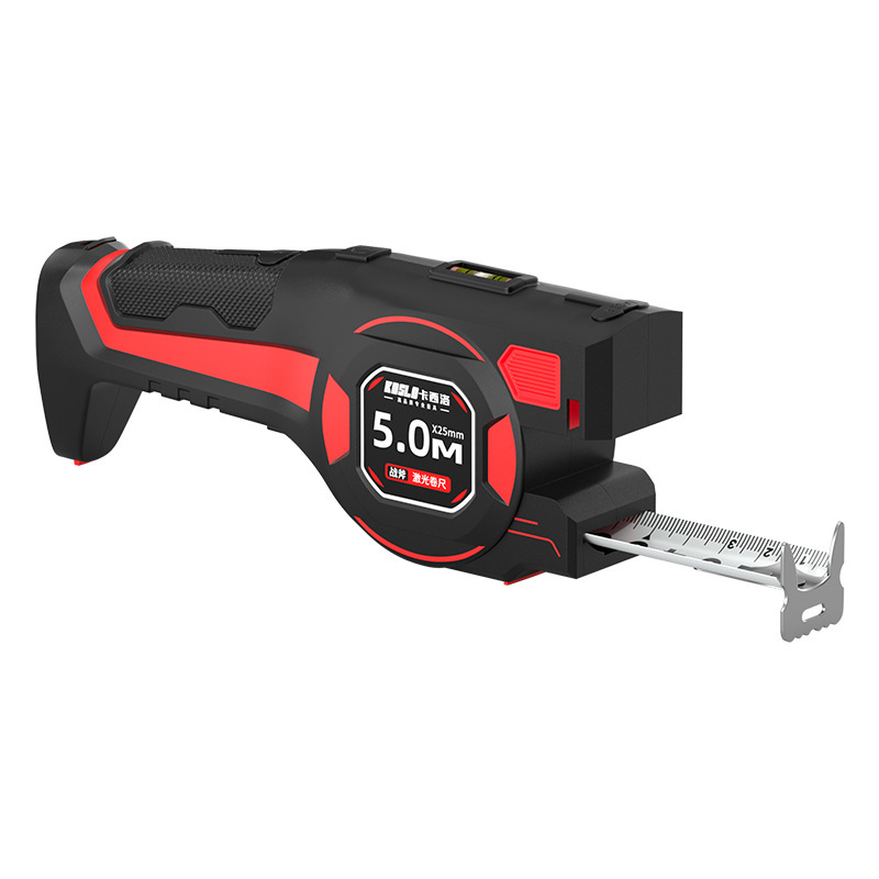High-Precision 2-in-1 Laser Tape Measure5m Range 0.1m Accuracy LightweightCombines Steel Tape Laser Distance Measurement