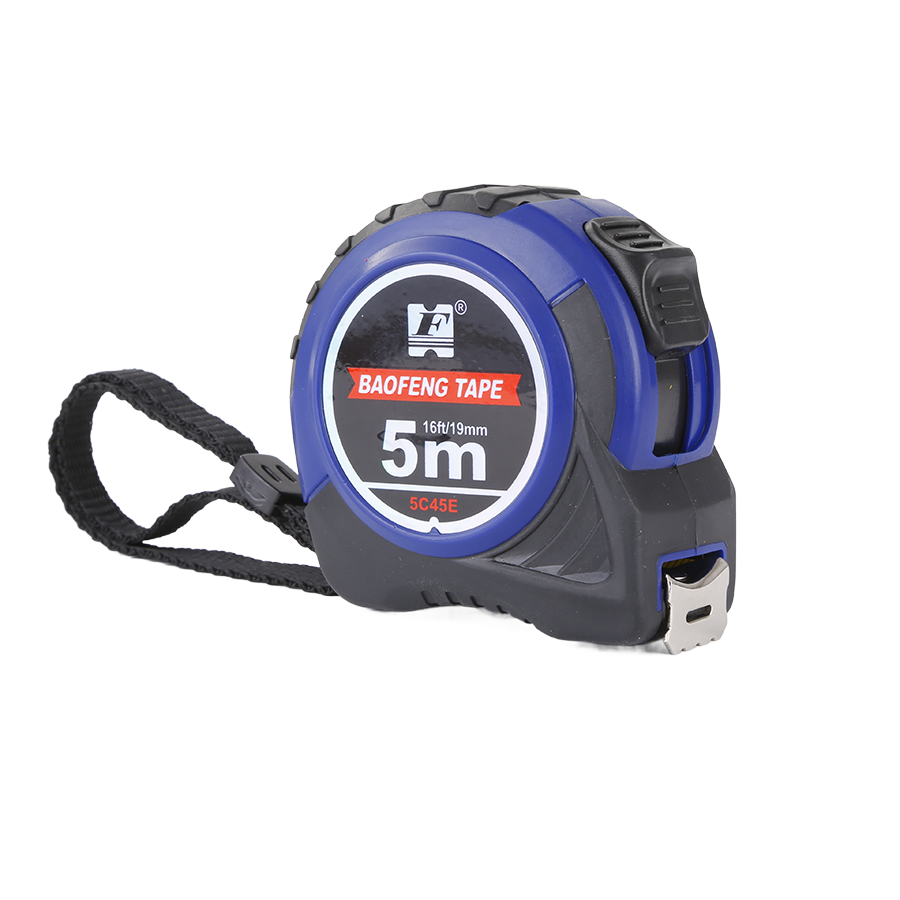 High Precision Self Lock Dual Color ABS Case Matte Wear Resistant Imperial Stainless Steel Professional Tape Measure 5m Bending image 6