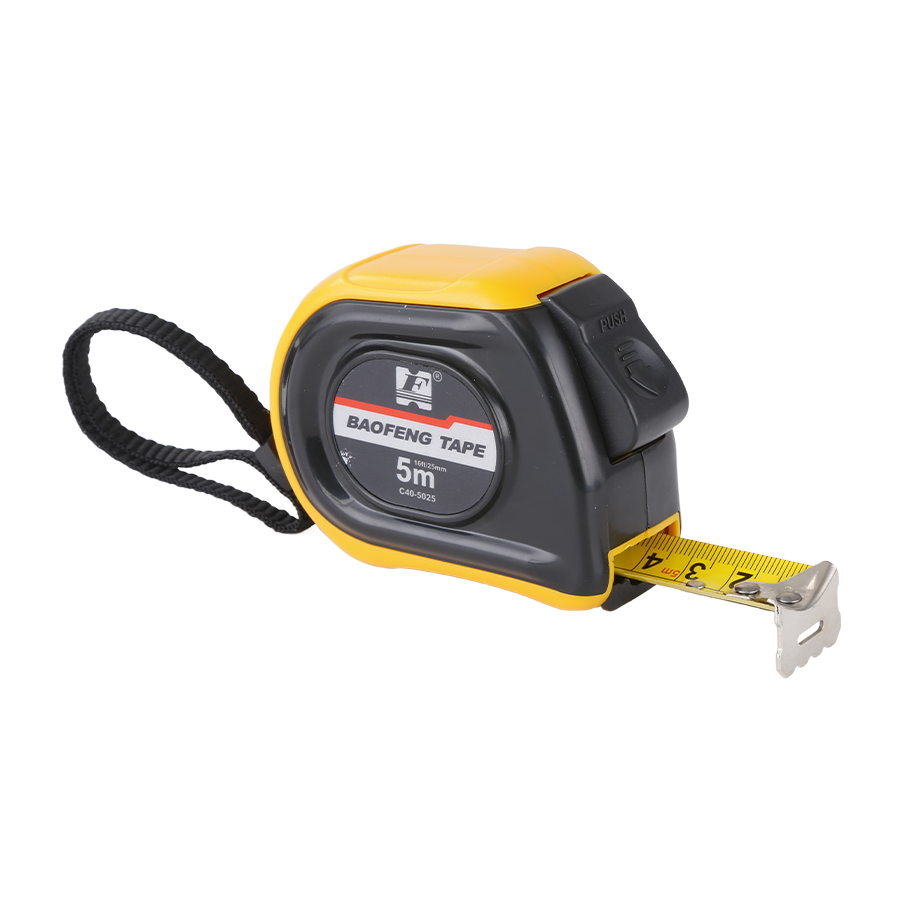 High Precision Self Lock Dual Color ABS Case Matte Wear Resistant Metric Blade Professional Tape Measure