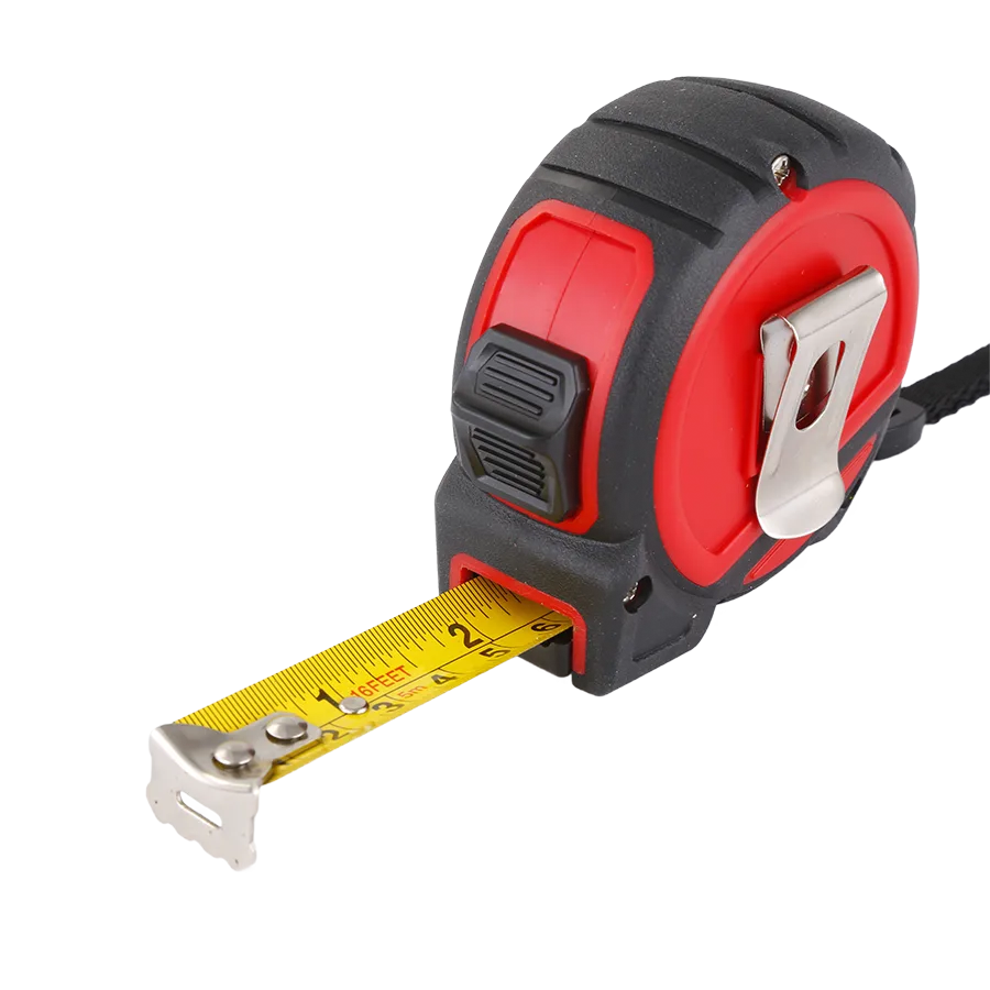 High Precision Self Lock Dual Color ABS Case Matte Wear Resistant Metric Imperial Stainless Steel Tape Measure image 2