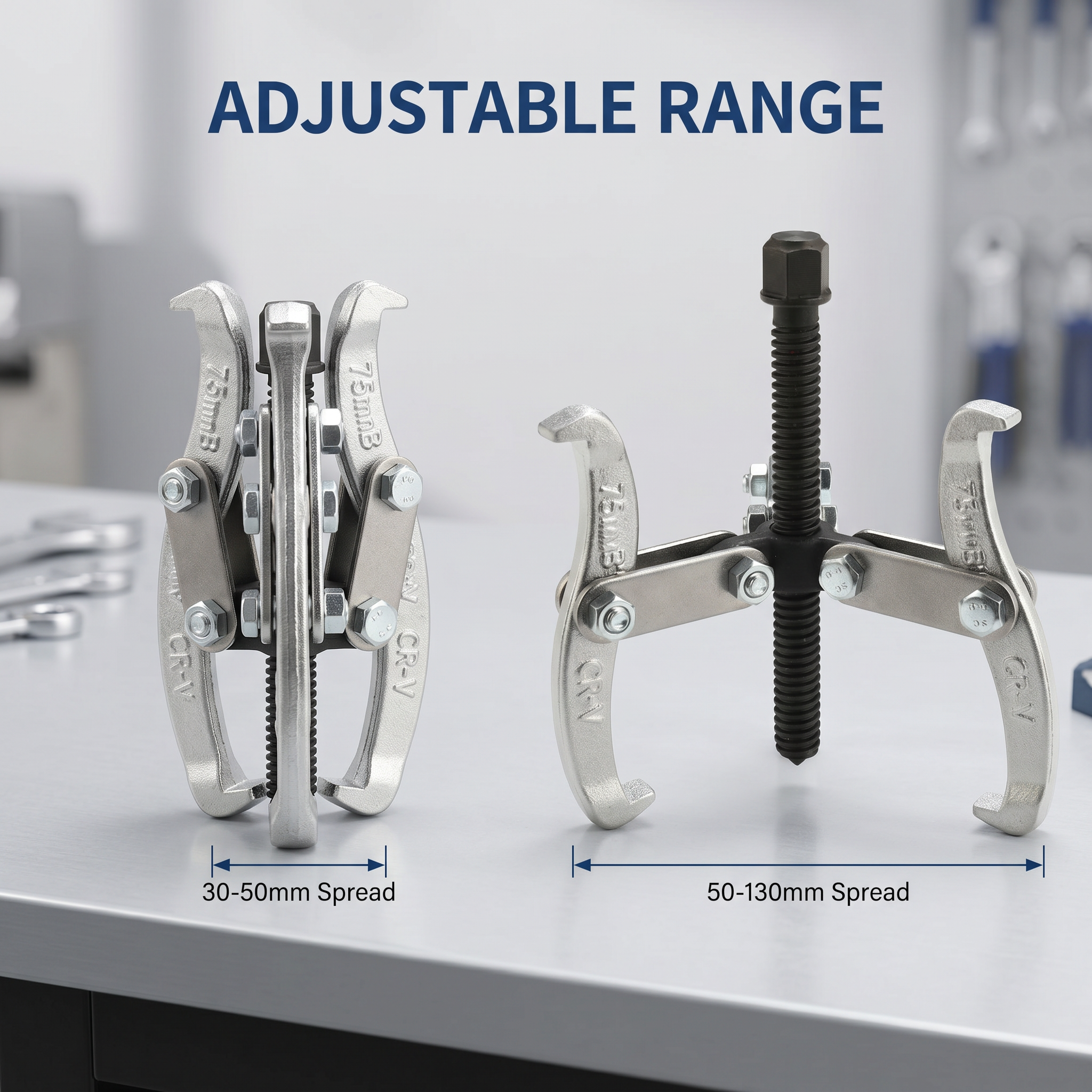 High Quality 2 Jaws Manual Gear Removal Tool 6" 8" Auto Car Bearing Puller Mini Spread 3in DIY Industrial Grade 1 Year Warranty image 2