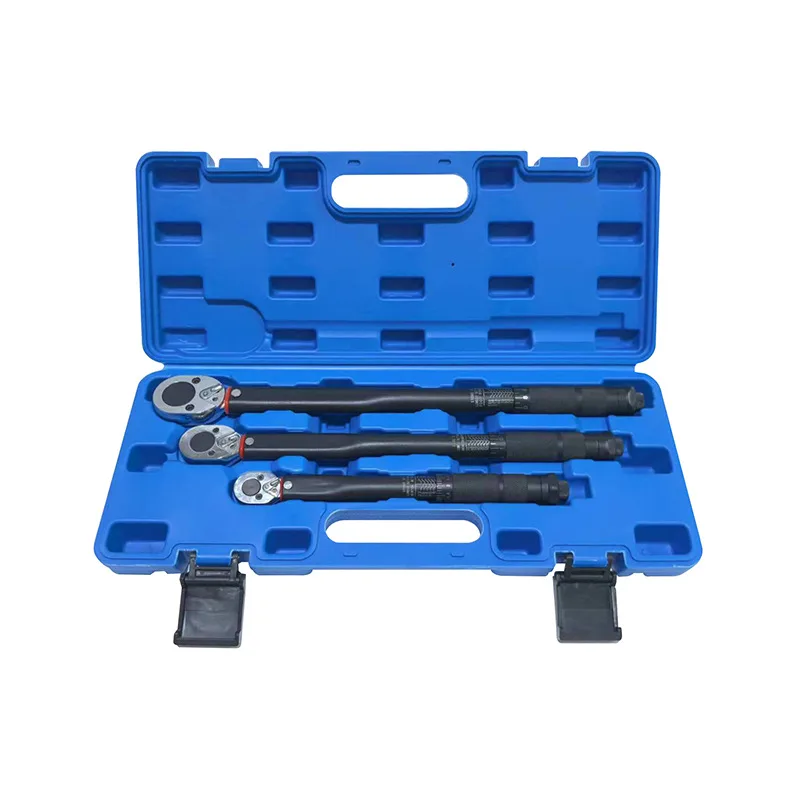 Cr 3pcs 14 38 12 Torque Wrench Set Diy image 2