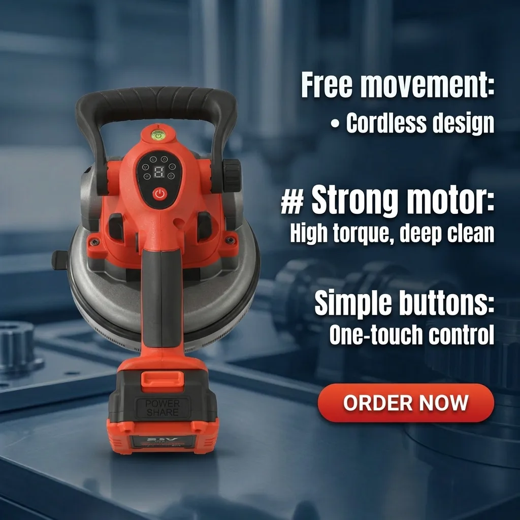 High Quality Hand-held Electric Automatic Tile Laying Vibrator Machine OEM ODM DIY image 4