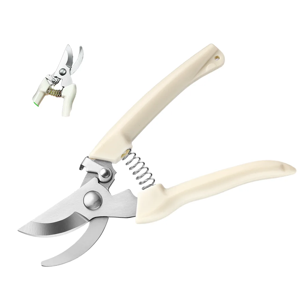 Hot Sale High Carbon Steel Pruning Scissors Industrial Grade Garden Pruners with Plastic Handle Tree Pruners Plant Cutting Tools image 2