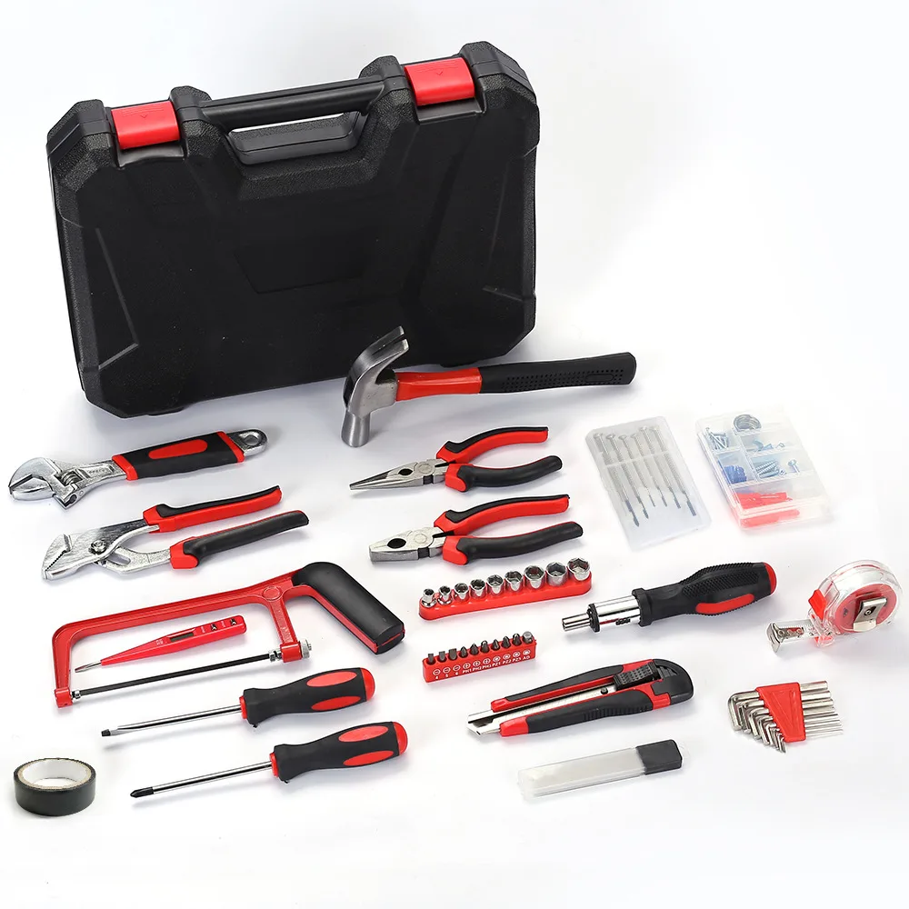 Household Gift Hardware Tool Set Toolbox Electrician Carpenter Manual Maintenance Combination Set Home Use Manufacturer image 4
