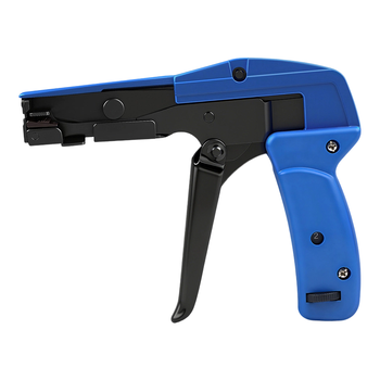 HS-600A Industrial Grade Nylon Cable Ties Gun Zip Tie Tensioning Tool Pliers Cable Cutter for Width 2.5~12mm