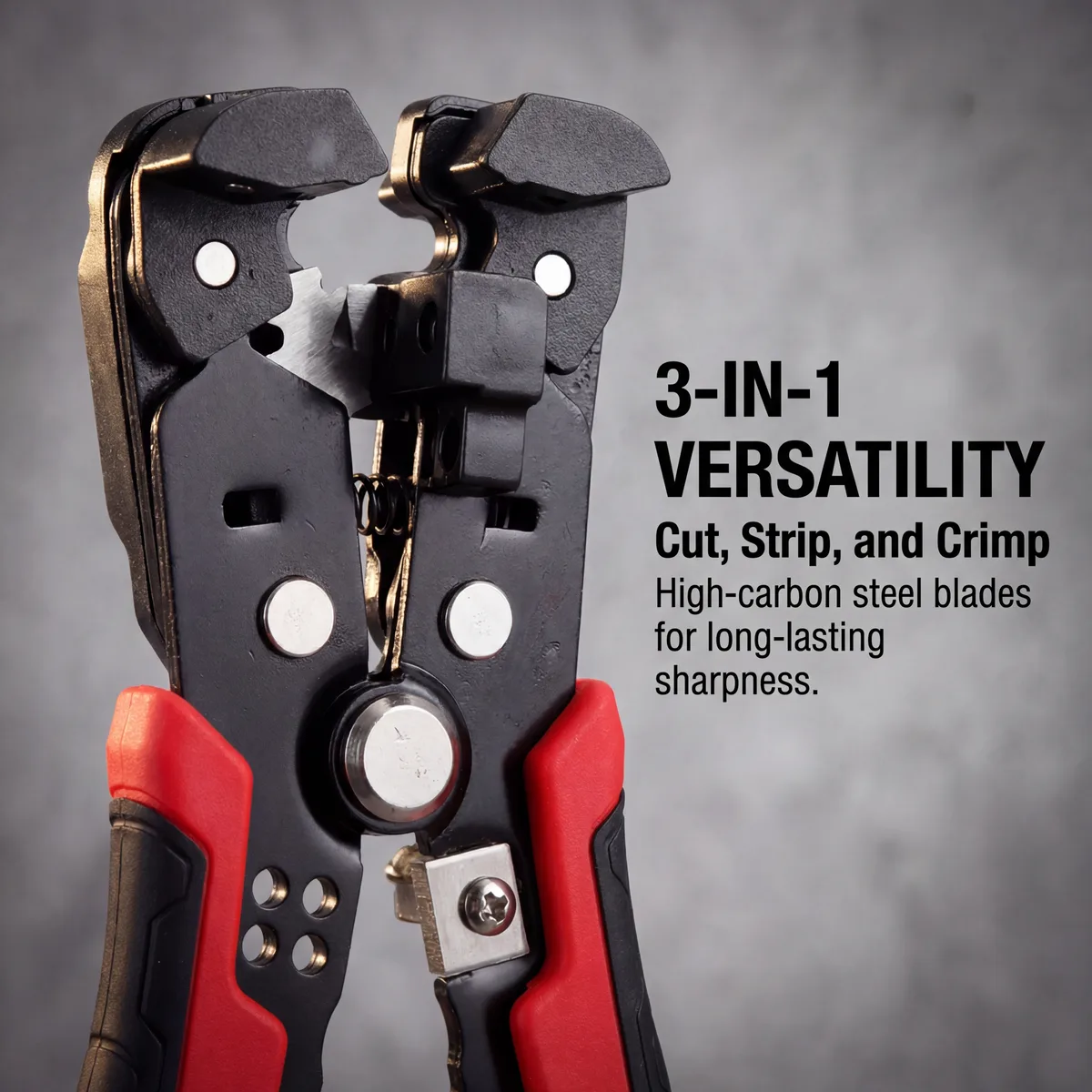 Industrial Grade Automatic Wire Stripping Crimping Pliers Cutting Shear Function Source Factory Direct Model SJP507 image 6